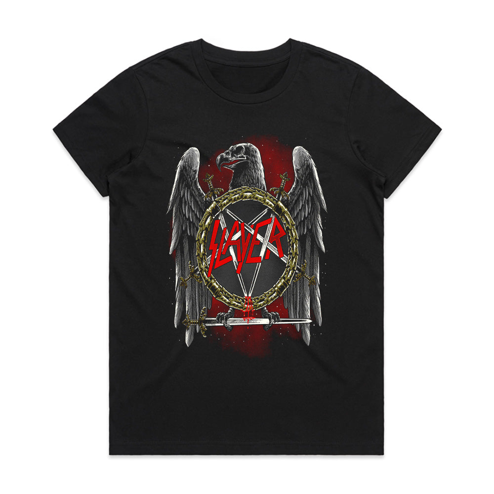 Slayer "Eagle Crest of Chaos" Heavy Metal T-Shirt