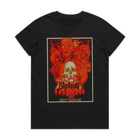 Slipknot x Korn "Prepare for Hell Tour" Horror Metal T-Shirt