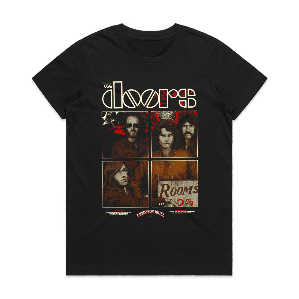 The Doors Morrison Hotel 50th Anniversary T-Shirt – Vintage Rock Tribute
