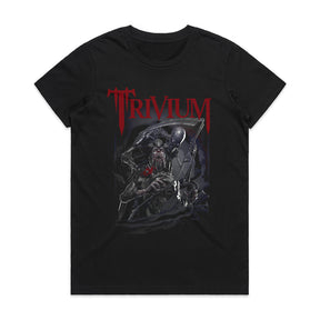 Trivium Reaper’s Wrath Metal T-Shirt – Dark and Brutal Death Metal Aesthetic