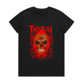 Trivium Demon Skull Metal T-Shirt – Hellfire and Heavy Metal