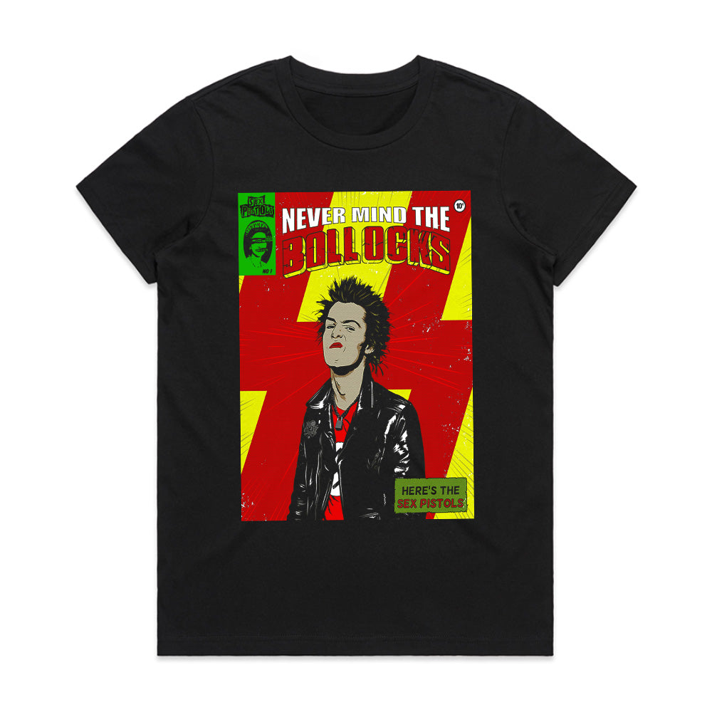 Sex Pistols "Never Mind the Bollocks" Punk Rock T-Shirt – Sid Vicious Vintage Style