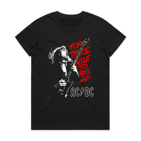 AC/DC "For Those About to Rock" Angus Young T-Shirt – Classic Rock Tribute