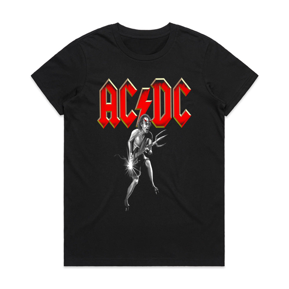 AC/DC Devil Angus Young T-Shirt – Legendary Rock & Roll Energy