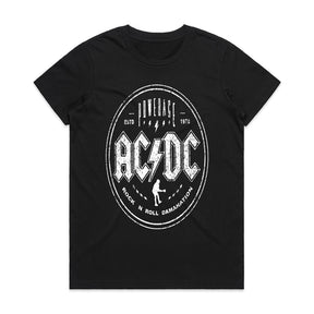 AC/DC Powerage Vintage Rock T-Shirt – Black