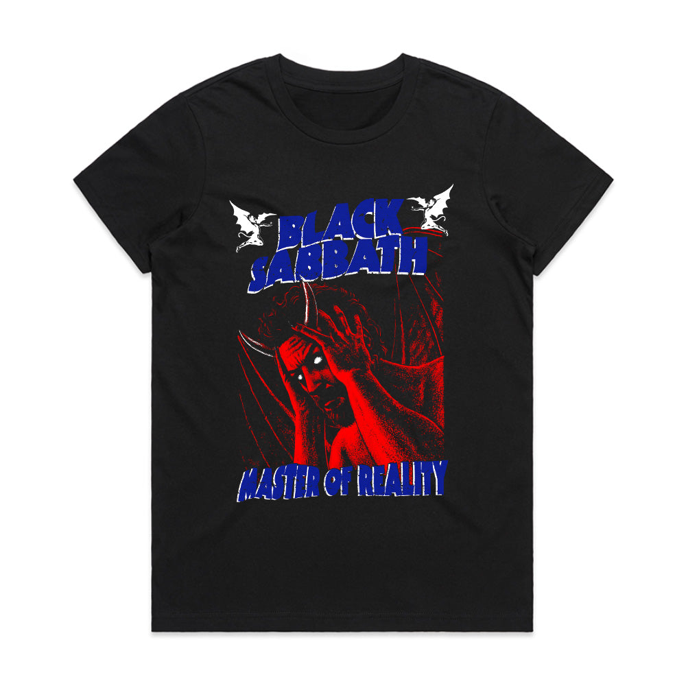 Black Sabbath Master of Reality Retro Metal T-Shirt – Black