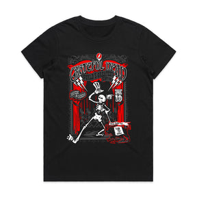 Grateful Dead Dancing Skeleton T-Shirt – Vintage Carnival Rock Art