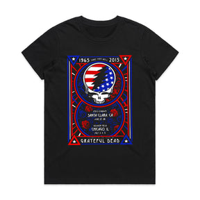 Grateful Dead 50th Anniversary Fare Thee Well T-Shirt – Iconic Tribute Tee