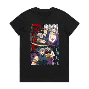 Tengen Uzui "Sound Hashira" T-Shirt – Demon Slayer Anime Aesthetic Tee