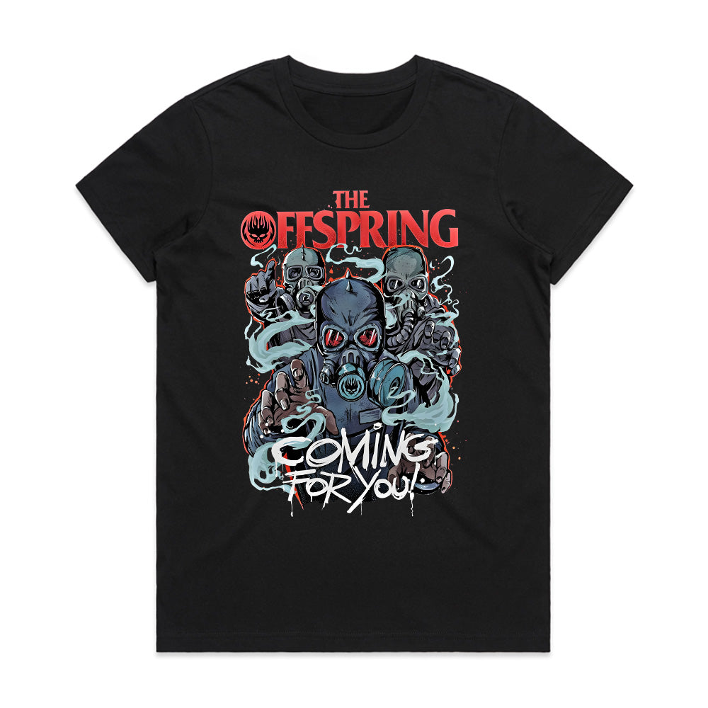 The Offspring "Coming for You" Gas Mask Soldiers Punk Rock T-Shirt