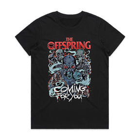 The Offspring "Coming for You" Gas Mask Soldiers Punk Rock T-Shirt
