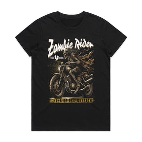 Zombie Rider – King of Destruction Biker T-Shirt