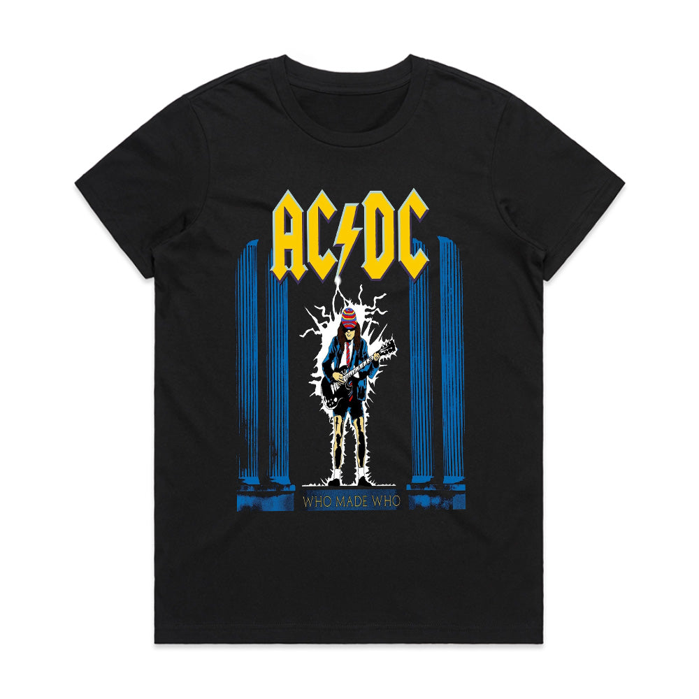 AC/DC "Who Made Who" Classic Album Tribute Graphic T-Shirt