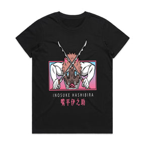 Demon Slayer Inosuke Hashibira T-Shirt – Bold Samurai Beast Breathing Anime Tee