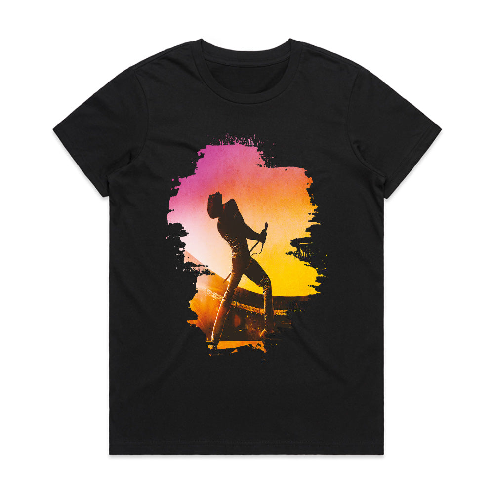 Freddie Mercury "Bohemian Rhapsody" Silhouette T-Shirt – Queen Rock Tribute