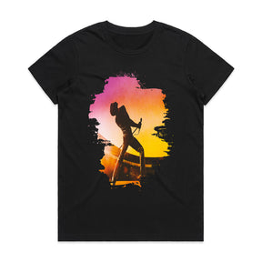 Freddie Mercury "Bohemian Rhapsody" Silhouette T-Shirt – Queen Rock Tribute