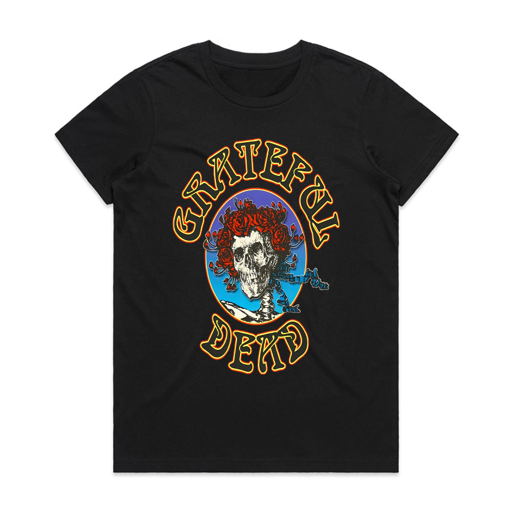 Grateful Dead "Skull & Roses" Classic Vintage Rock T-Shirt