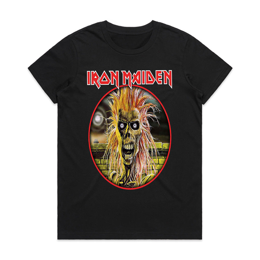 Iron Maiden "Eddie The Head" T-Shirt – Classic Heavy Metal Album Art Tee