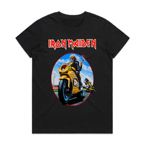 Iron Maiden Eddie Moto Racer T-Shirt – Heavy Metal Speed Demon Tee