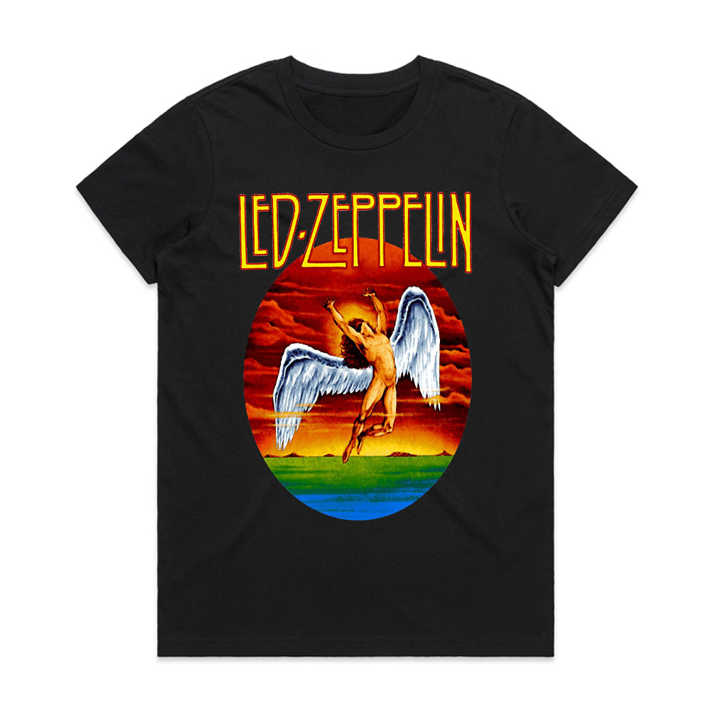 Led Zeppelin Swan Song T-Shirt – Classic Rock Angelic Artwork
