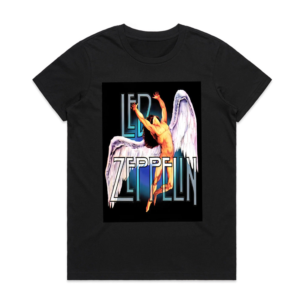 Led Zeppelin "Swan Song" Classic Rock T-Shirt – Iconic Angel Artwork