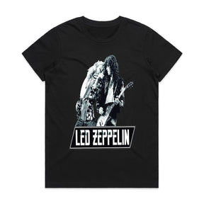 Led Zeppelin Classic Rock Duo T-Shirt – Iconic Live Performance Tribute