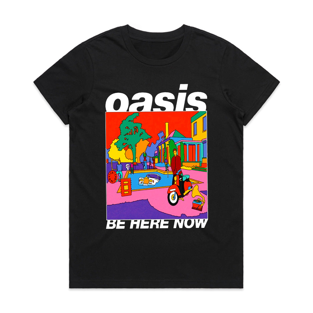 Oasis "Be Here Now" Psychedelic Album Art T-Shirt