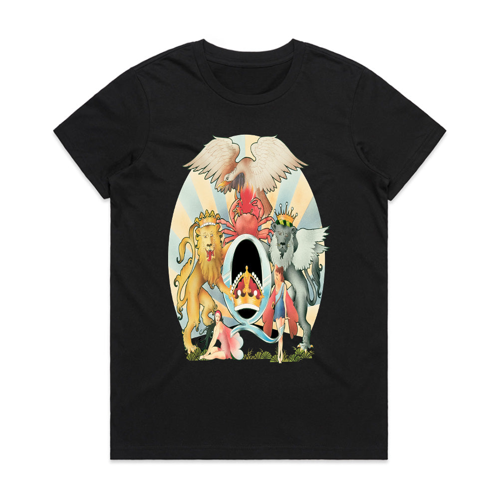 Queen "A Day at the Races" Album Art T-Shirt – Classic Rock Masterpiece