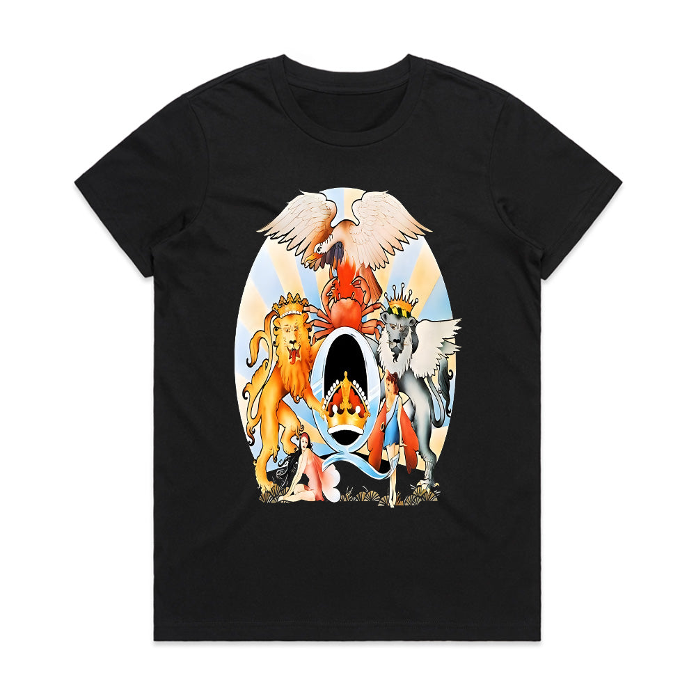 Queen "A Day at the Races" Album Art T-Shirt – Classic Rock Tribute