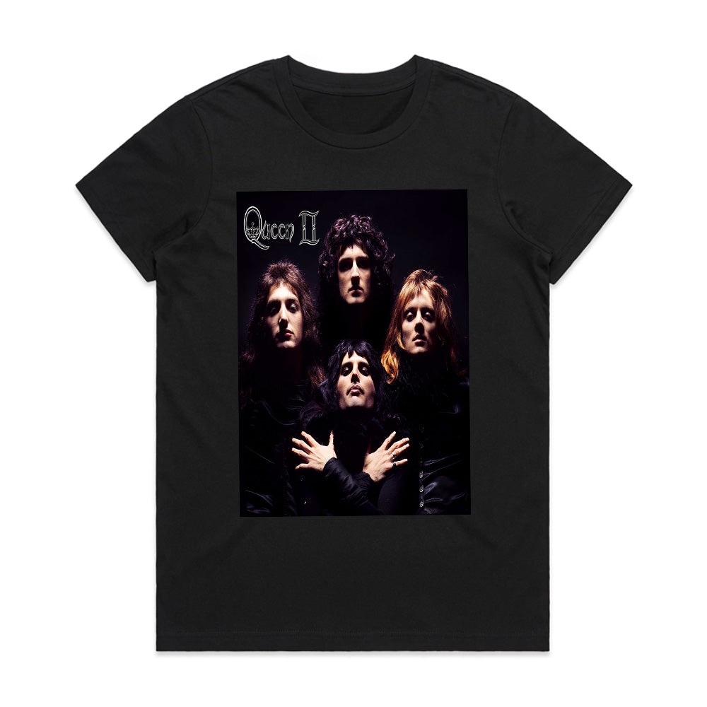 Queen "Queen II" T-Shirt – Iconic Rock Album Cover Tribute