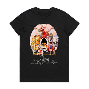 Queen "A Day at the Races" T-Shirt – Classic Album Artwork Tribute
