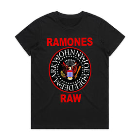 Ramones "Raw" T-Shirt – Classic Punk Rock Eagle Logo Tee