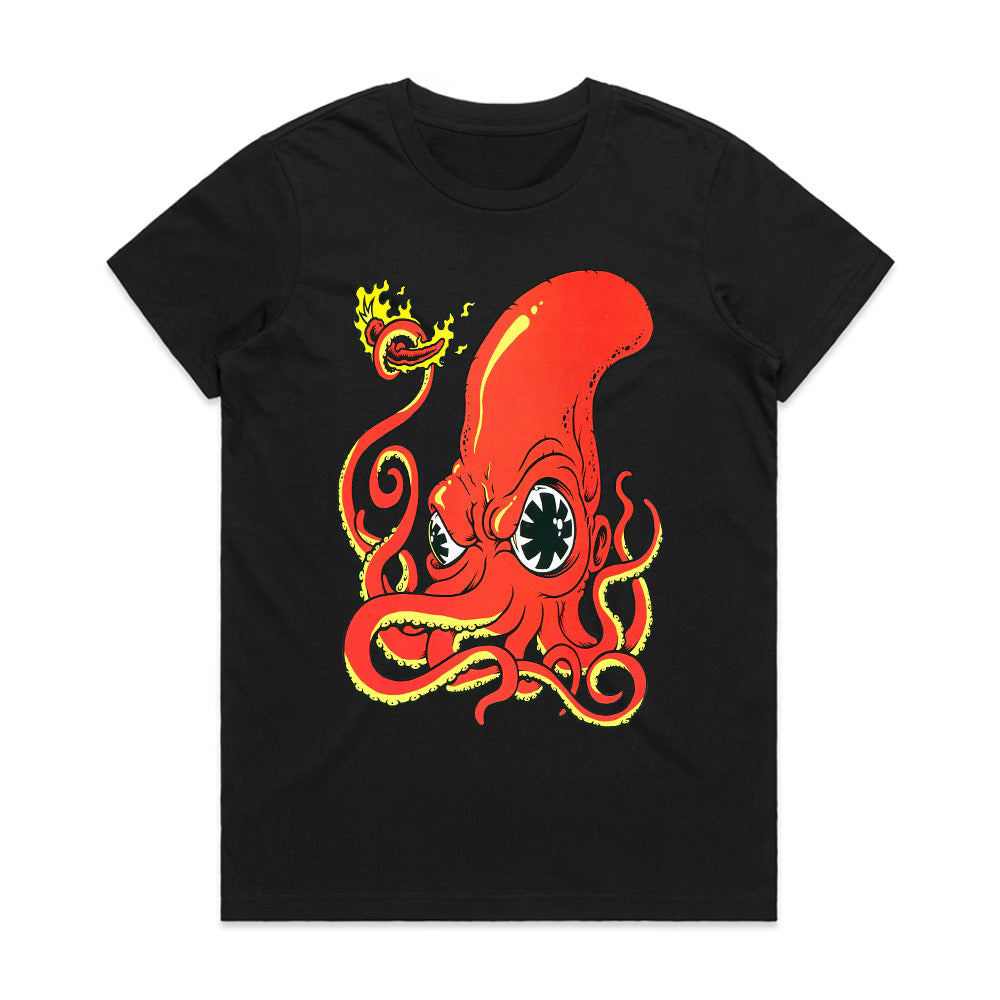 Red Hot Chili Peppers Octopus Art T-Shirt