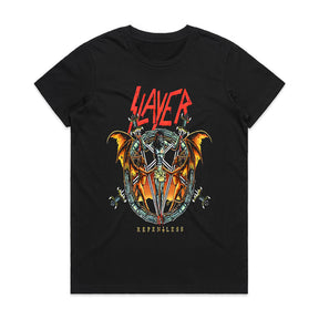 Slayer "Repentless" Pentagram & Swords Graphic T-Shirt – Thrash Metal Icon