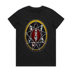 Slipknot Band Members Heptagram Sigil T-Shirt – Iconic Metal Design