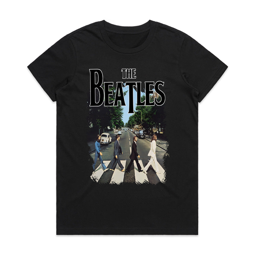 The Beatles "Abbey Road Classic" T-Shirt – Iconic Album Cover Tribute