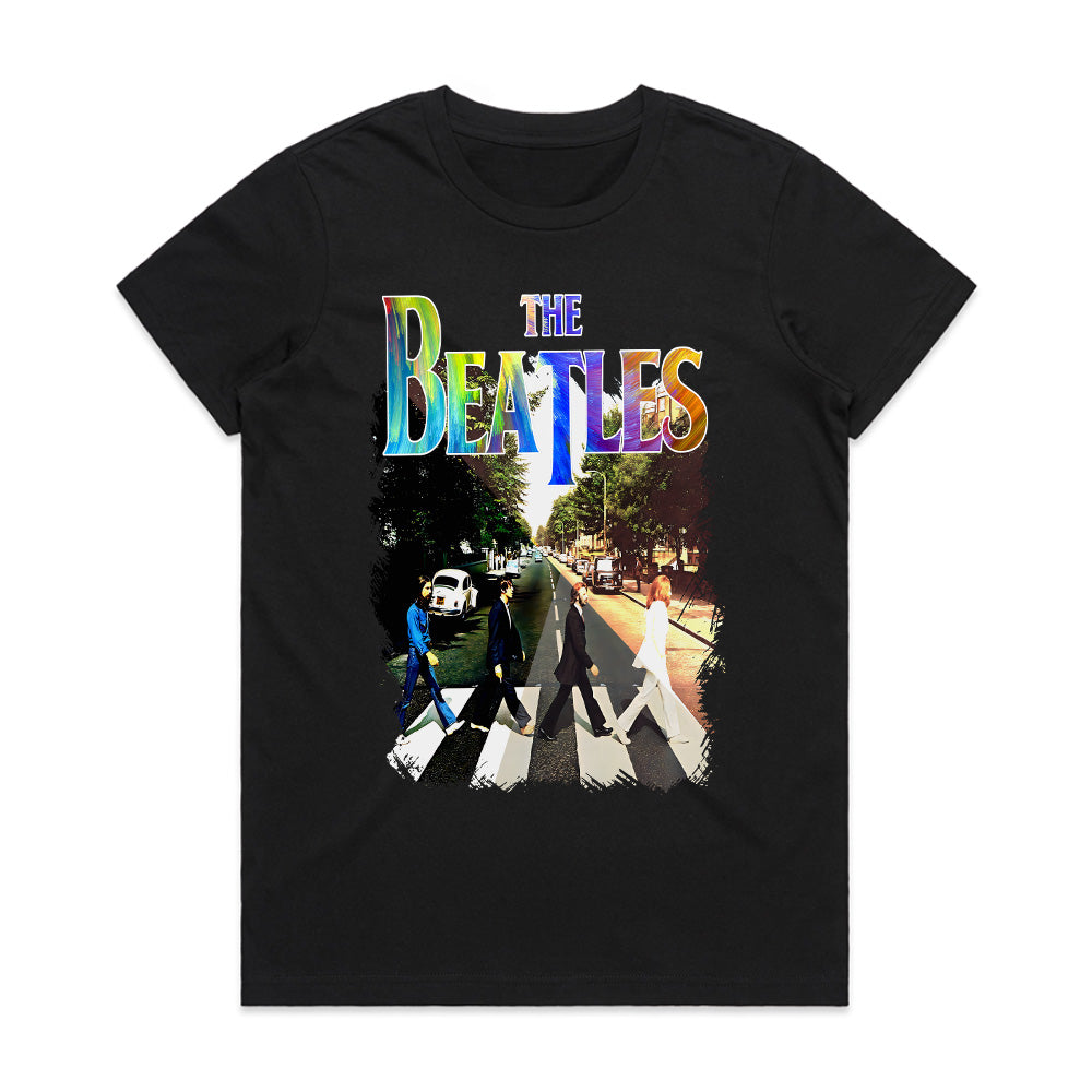 The Beatles "Abbey Road Holographic" T-Shirt – Iconic Rock Tribute Tee