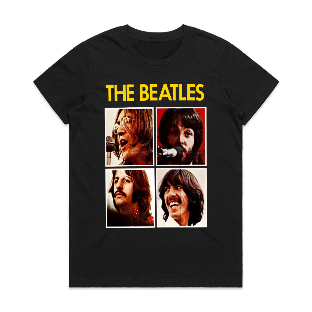 The Beatles "Let It Be Live" T-Shirt – Classic Rock Legends Tribute Tee