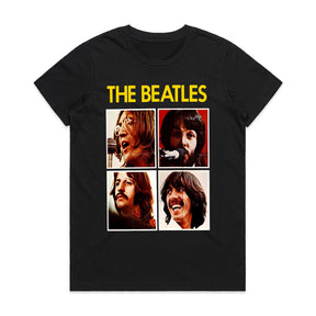 The Beatles "Let It Be Live" T-Shirt – Classic Rock Legends Tribute Tee