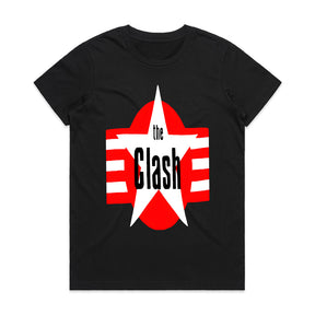 The Clash Retro Star Logo T-Shirt – Classic Punk Rock Tee