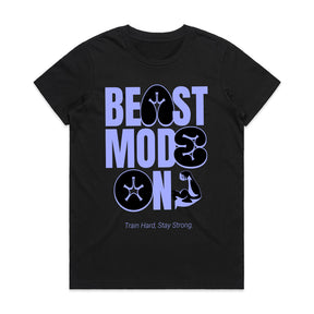 "Beast Mode On" Gym T-Shirt – Train Hard, Stay Strong