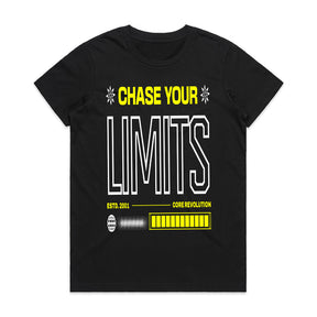"Chase Your Limits" Motivational Workout T-Shirt – Push Beyond Boundaries