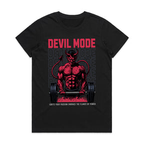 "Devil Mode" Hardcore Gym T-Shirt – Unleash Your Inner Beast