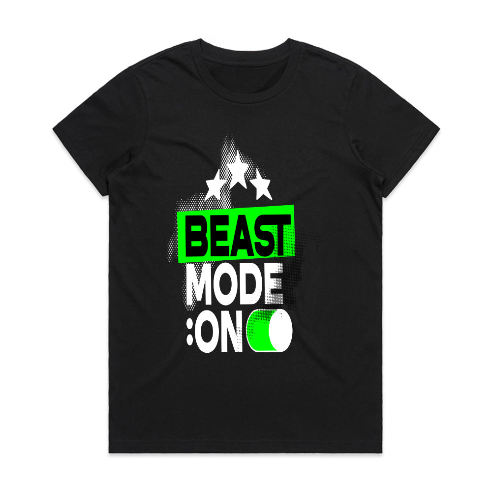 "Beast Mode ON" Motivational Gym T-Shirt – Unleash Your Power