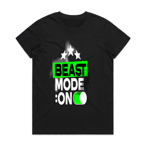 "Beast Mode ON" Motivational Gym T-Shirt – Unleash Your Power