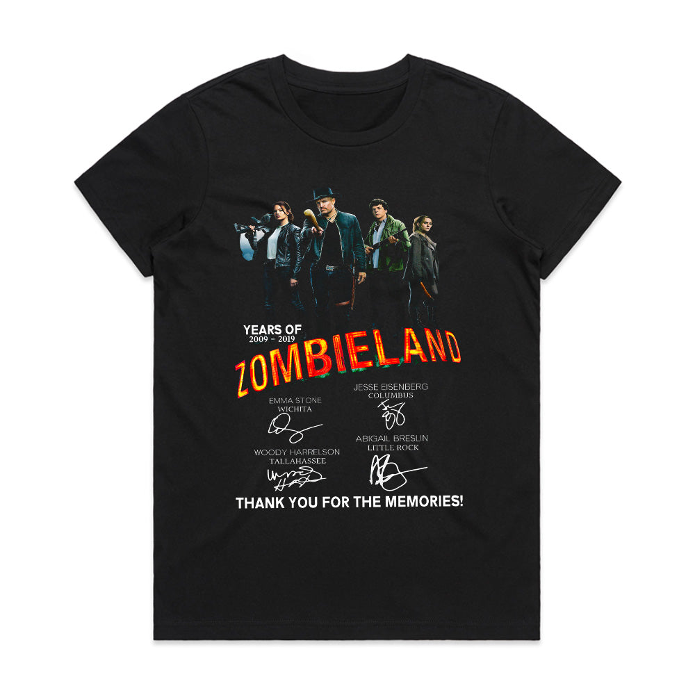 Zombieland 10-Year Anniversary T-Shirt – Thank You for the Memories