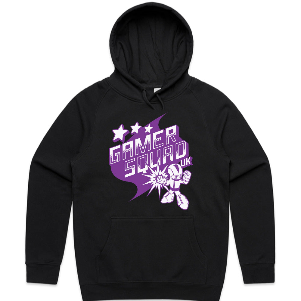 "Gamer Squad UK T-Shirt – Retro Sci-Fi Gaming Tee for True Gamers"