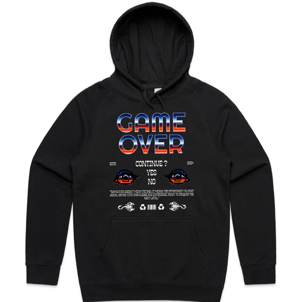 "Game Over – Retro Arcade Continue Screen Gaming T-Shirt"