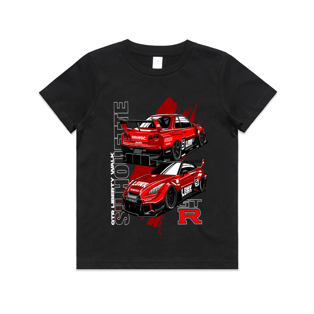 Nissan GT-R Liberty Walk – Widebody Racing Legends T-Shirt