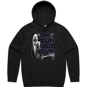 "Born to Game, Forced to Work – Gamer Lifestyle T-Shirt"
